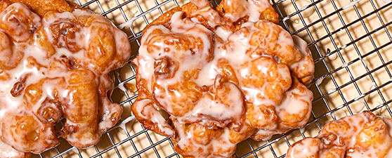 Apple fritters menu item photo